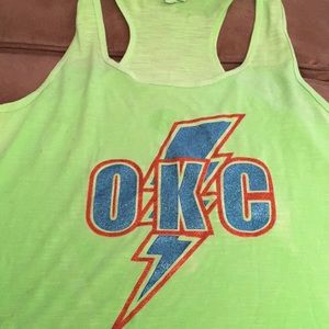 Oklahoma City thunder tank
